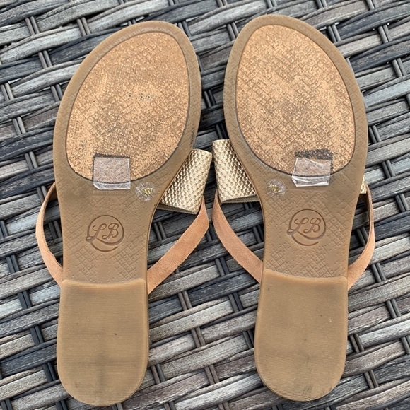 LUCKY Brand Baxx Leather Flat Sandal - Picture 6 of 16